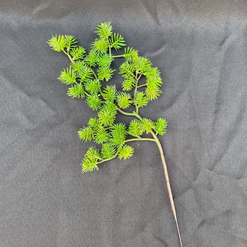 Artificial Pine Twig Greenery 15 Inch, 1 Pc, Green Artificial Plant Decor