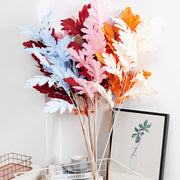 40 Inch Artificial Quercus Robur English Oak Leaves Branch Twig Bulk Wholesale