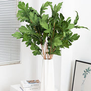 40 Inch Artificial Quercus Robur English Oak Leaves Branch Twig Bulk Wholesale