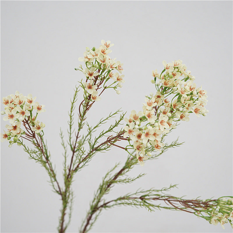 Artificial Rustic Wax Flower Stems 31 Inch 10 Pcs Bulk Wholesale
