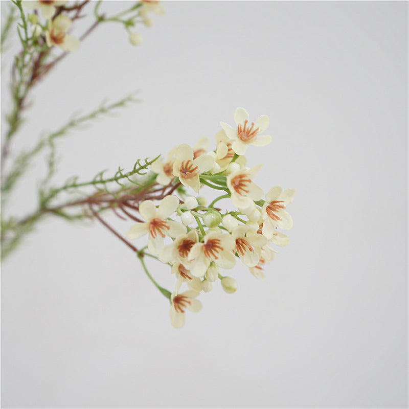 Artificial Rustic Wax Flower Stems 31 Inch 10 Pcs Bulk Wholesale