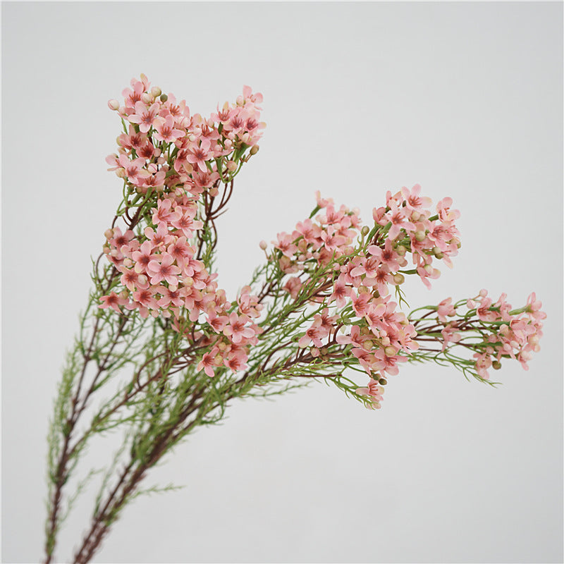 Artificial Rustic Wax Flower Stems 31 Inch 10 Pcs Bulk Wholesale