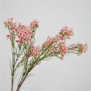 Artificial Rustic Wax Flower Stems 31 Inch 10 Pcs Bulk Wholesale