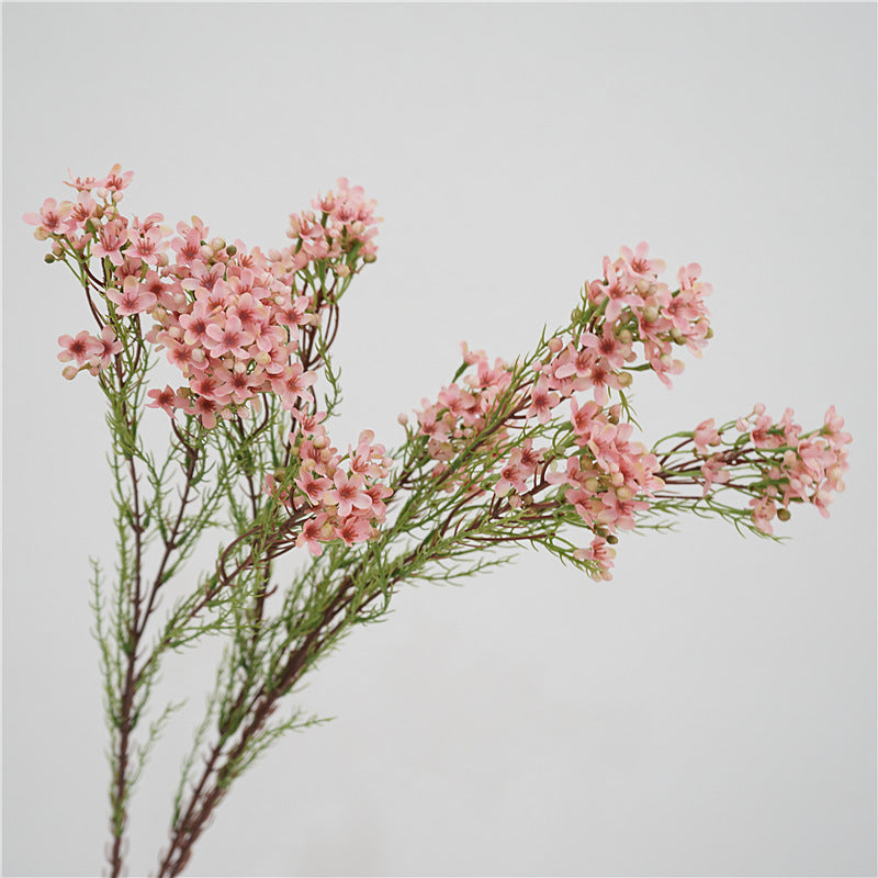 Artificial Rustic Wax Flower Stems 31 Inch 10 Pcs Bulk Wholesale