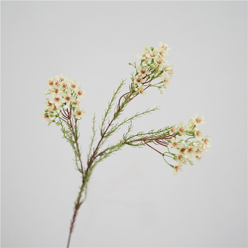 Artificial Rustic Wax Flower Stems 31 Inch 10 Pcs Bulk Wholesale