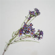 Artificial Rustic Wax Flower Stems 31 Inch 10 Pcs Bulk Wholesale