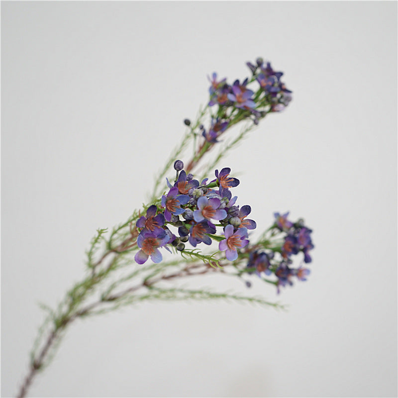 Artificial Rustic Wax Flower Stems 31 Inch 10 Pcs Bulk Wholesale