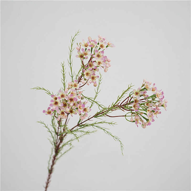 Artificial Rustic Wax Flower Stems 31 Inch 10 Pcs Bulk Wholesale