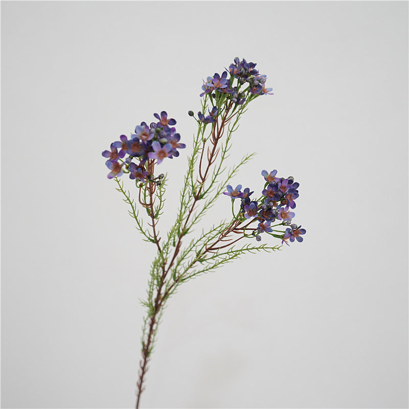 Artificial Rustic Wax Flower Stems 31 Inch 10 Pcs Bulk Wholesale