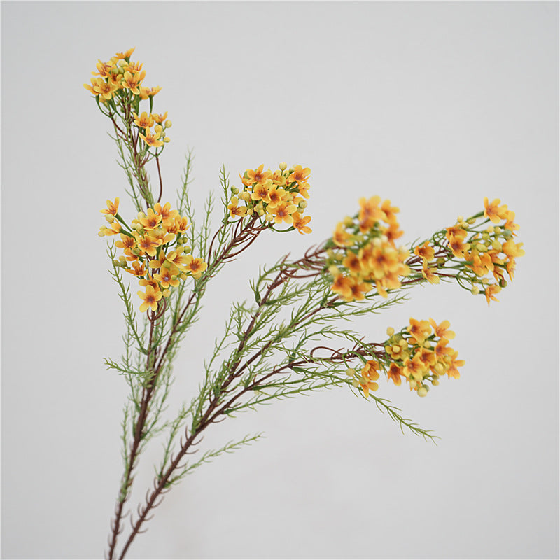 Artificial Rustic Wax Flower Stems 31 Inch 10 Pcs Bulk Wholesale