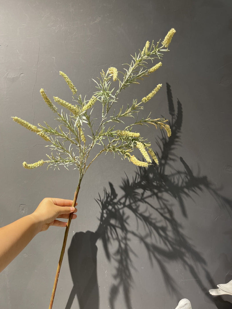 35 Inch Artificial Salvia Flower 10 Pcs Autumn Silk Floral Stems Bulk Wholesale