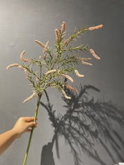 35 Inch Artificial Salvia Flower 10 Pcs Autumn Silk Floral Stems Bulk Wholesale