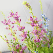 33 Inch Artificial Blossom Sage Branches Spray Stems Greenery Bulk 10 Pcs