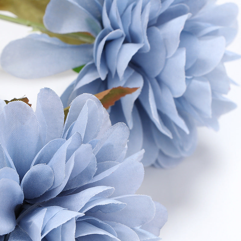 26 Inch Silk Dahlia Flower Stems Bulk 10 Pcs Artificial Fall Floral Arrangements