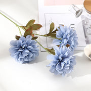 26 Inch Silk Dahlia Flower Stems Bulk 10 Pcs Artificial Fall Floral Arrangements