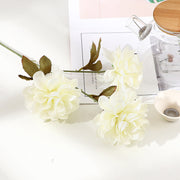 26 Inch Silk Dahlia Flower Stems Bulk 10 Pcs Artificial Fall Floral Arrangements
