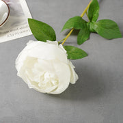 25 Inch Silk Peony Stems, 10 Pcs Artificial Flowers for Floral Arrangements