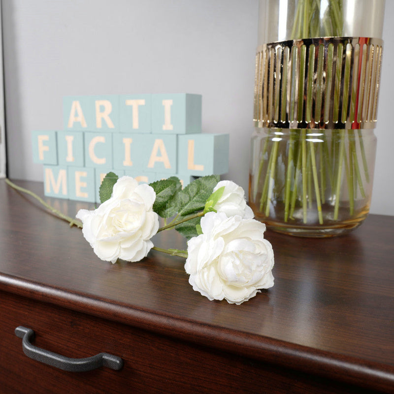 23 Inch Artificial Peony Stems Spray 10 Pcs Faux Silk Flowers Bulk Wholesale