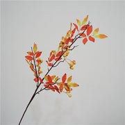 34 Inch Nandina Domestica Berry Fruit Artificial Branches Stems Spray for Fall Arrangement Bulk