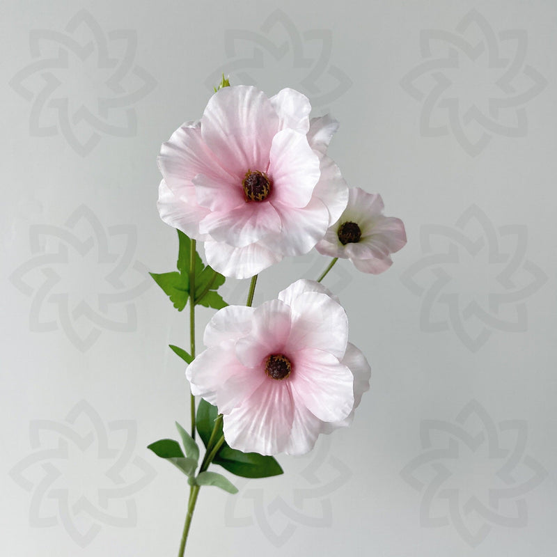 15.7 Inch Artificial Silk Butterfly Ranunculus Stems, 10 Pcs Silk Buttercup Flowers Bulk