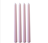 Bulk 12 Inch Tall Taper Candles Set of 4 Smokeless Unscented Candles for Weddings and Celebrations Parties Decor Wholesale