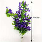 Artificial Hanging Spring Flower Garland 6 Ft UV Resistant Bulk Patio Garden Decor