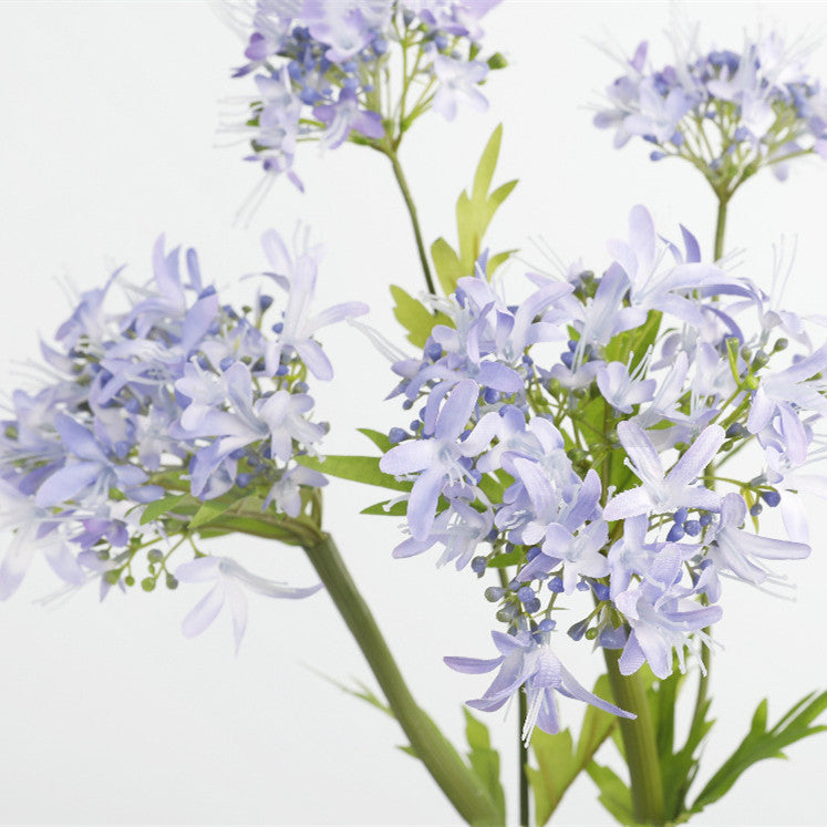 29 Inch Agapanthus Stems 10 Pcs Real Touch Artificial African Flower Arrangement