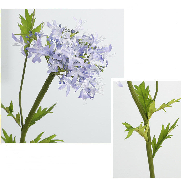 29 Inch Agapanthus Stems 10 Pcs Real Touch Artificial African Flower Arrangement