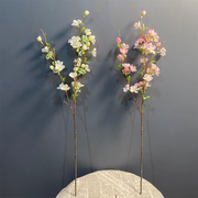 33 Inch Artificial Apple Blossom Branch Spray – Extra Tall Spring Flowers, Bulk Quantity