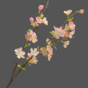 33 Inch Artificial Apple Blossom Branch Spray – Extra Tall Spring Flowers, Bulk Quantity