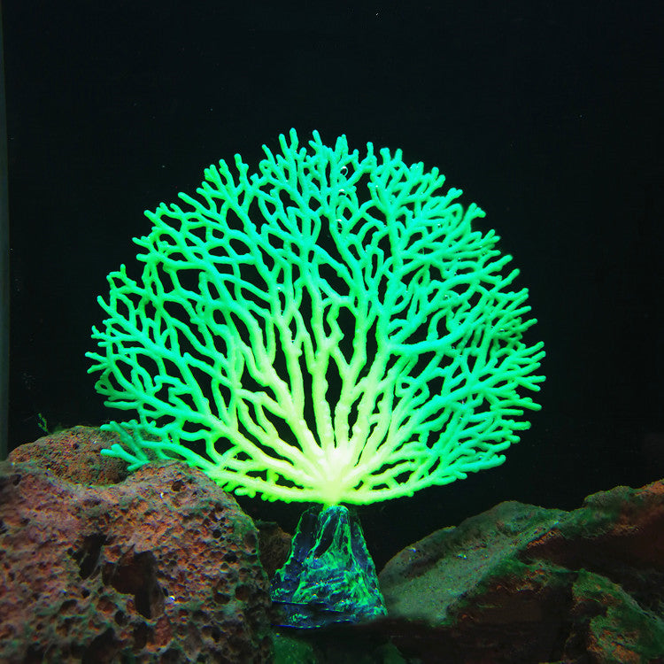 Glowing Artificial Coral Plants for Fish Tank Decorations, Bulk Quantity