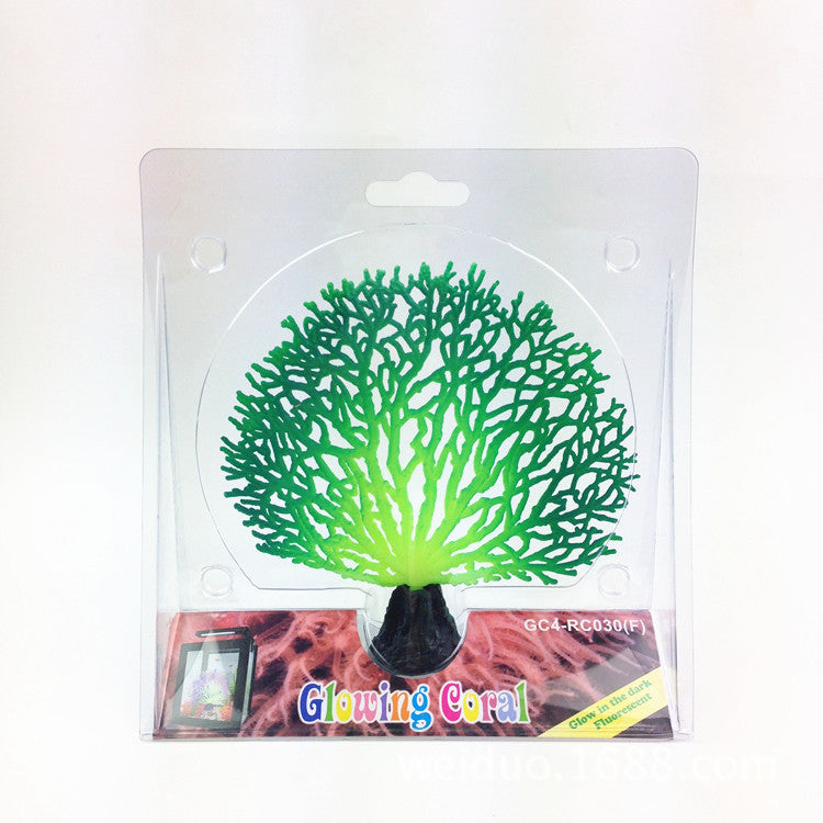 Glowing Artificial Coral Plants for Fish Tank Decorations, Bulk Quantity