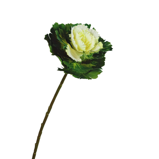 Artificial Cabbage Rose Flower Stems Bulk Pack, 12 Inch Faux Silk, 10 Pcs