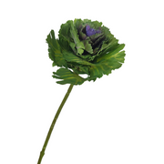 Artificial Cabbage Rose Flower Stems Bulk Pack, 12 Inch Faux Silk, 10 Pcs
