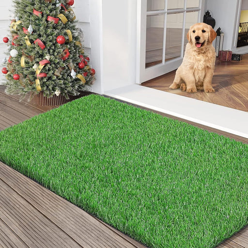 Artificial Grass Mat for Dogs 24x16 Inch Durable Synthetic Dog Turf Bulk Quantity