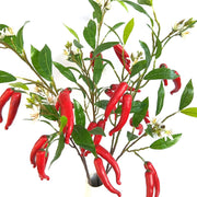 43 Inch Artificial Pepper Spray Stems with Flowers and Leaves, 10 Pcs Tall Vase Floral Arrangement