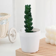 20 Pcs 5 Inch Artificial Succulent Potted Plants Bulk Set for Home Bathroom Table Decor