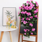 33 Inch Faux Silk Azalea Spills 2-Pack UV Protected Outdoor Artificial Flowers