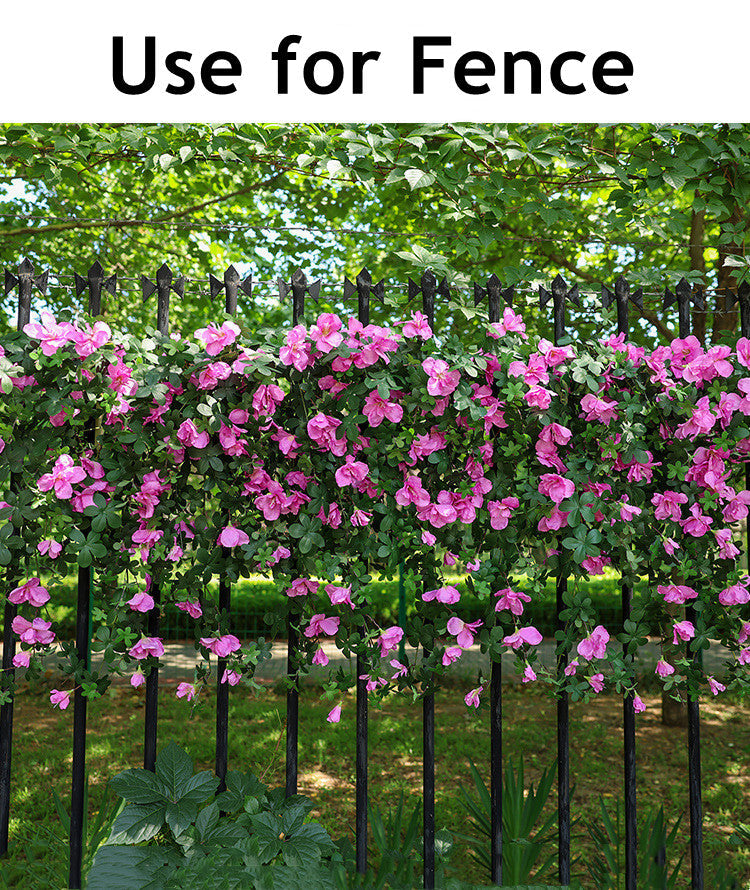 33 Inch Faux Silk Azalea Spills 2-Pack UV Protected Outdoor Artificial Flowers