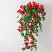 33 Inch Faux Silk Azalea Spills 2-Pack UV Protected Outdoor Artificial Flowers