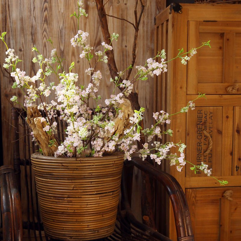 39 Inch Artificial Silk Blooming Willow Stems Branches Bulk Quantity
