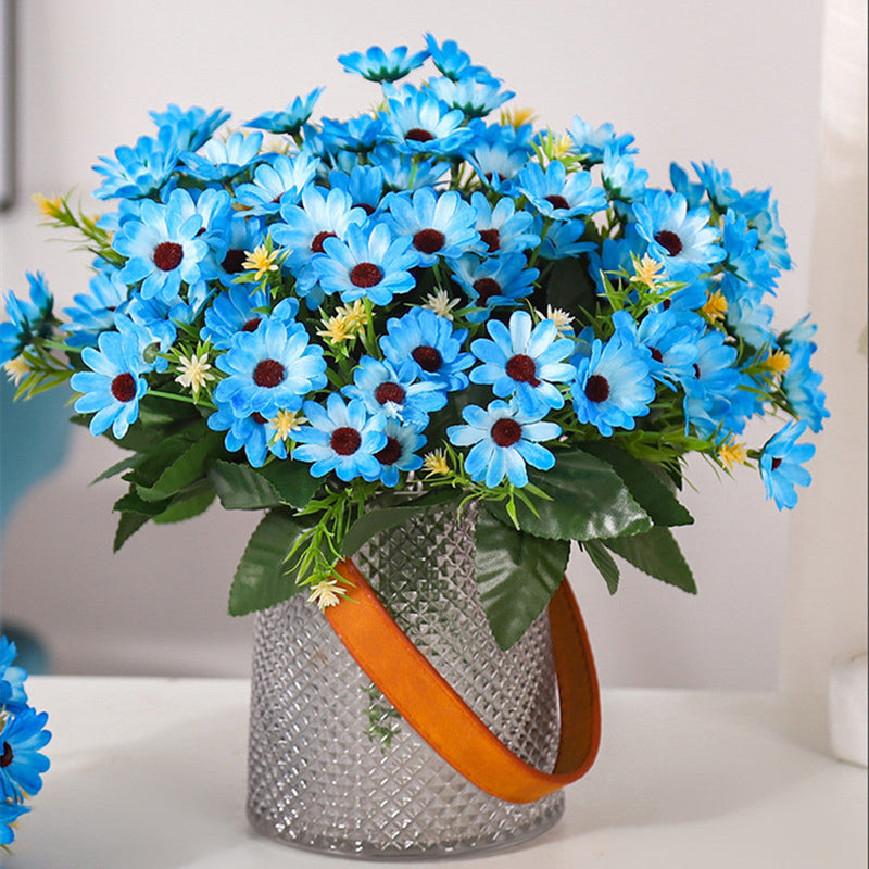 11.8 Inch Daisy Bush Artificial Silk Flowers Bulk Quantity