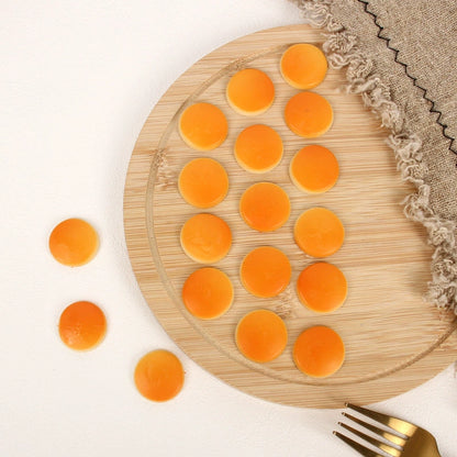 20PCS 0.98 Inches Artificial Cake & Pancake - Miniature Fake Food Decor for Dollhouse, Craft Projects, Party Favors & Display