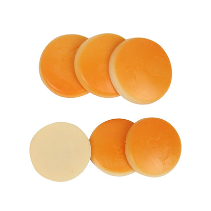 20PCS 0.98 Inches Artificial Cake & Pancake - Miniature Fake Food Decor for Dollhouse, Craft Projects, Party Favors & Display