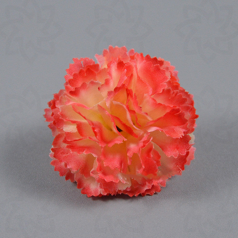 10 Pcs Artificial Carnation Flower Heads for Wedding DIY Hair Accessories Decoration Bulk