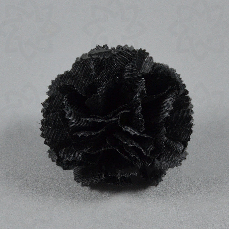 10 Pcs Artificial Carnation Flower Heads for Wedding DIY Hair Accessories Decoration Bulk