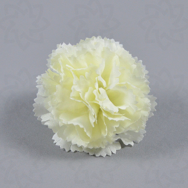 10 Pcs Artificial Carnation Flower Heads for Wedding DIY Hair Accessories Decoration Bulk