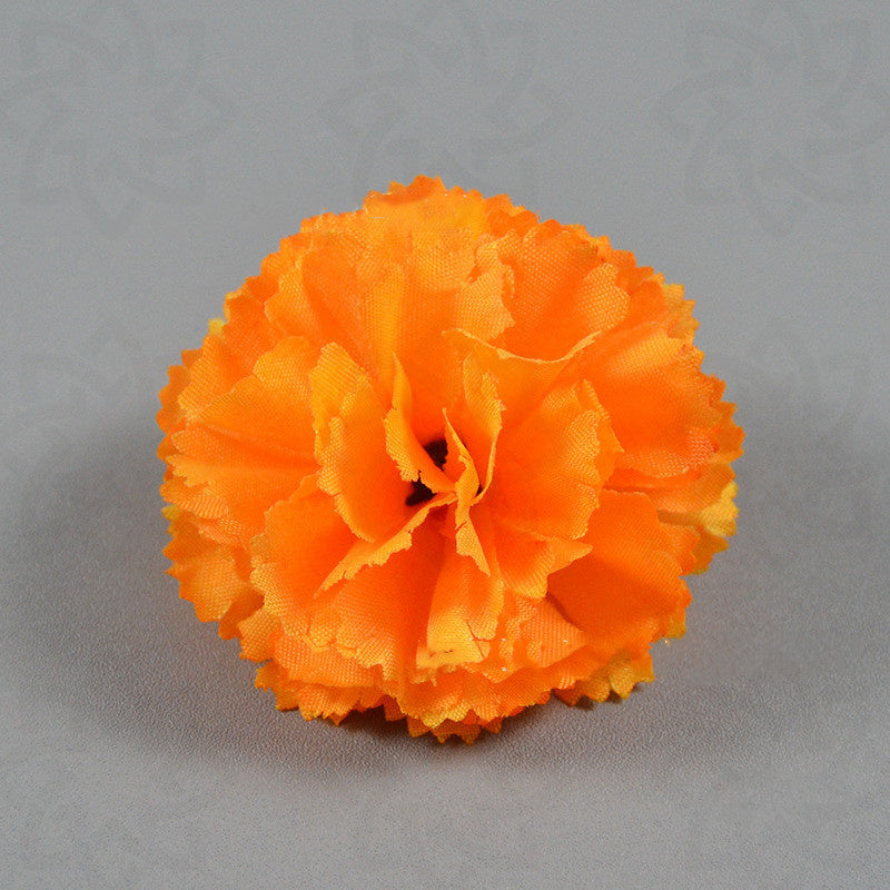 10 Pcs Artificial Carnation Flower Heads for Wedding DIY Hair Accessories Decoration Bulk
