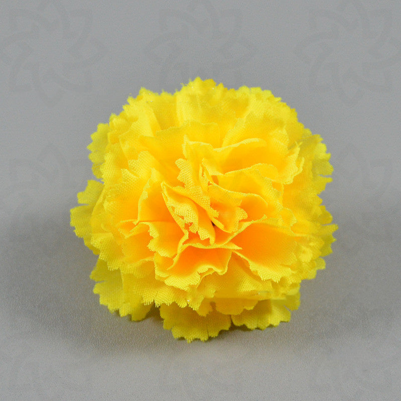 10 Pcs Artificial Carnation Flower Heads for Wedding DIY Hair Accessories Decoration Bulk
