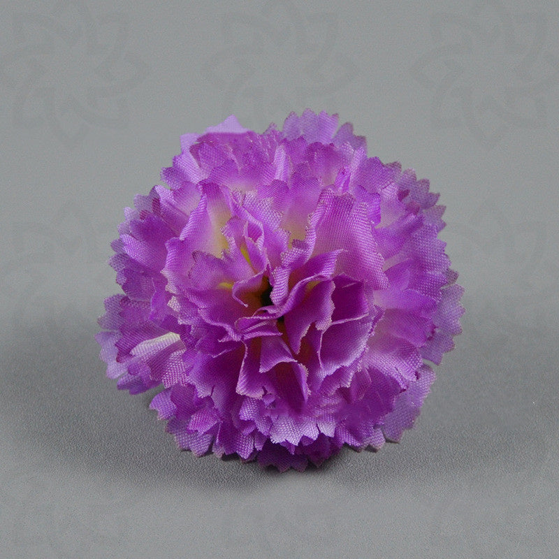 10 Pcs Artificial Carnation Flower Heads for Wedding DIY Hair Accessories Decoration Bulk